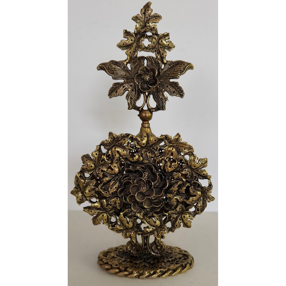 Vintage Stylebuilt Matson Style Gold Perfume Dauber Hollywood Regency Ormolu